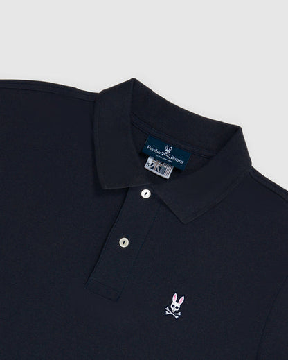 Psycho Bunny Mens Navy Classic Polo_ B6K001ARPC-410