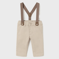 Baby Long Cotton Pants With Suspenders - NorthBoys
