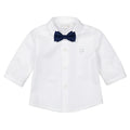 Baby Long Sleeve Shirt With Bowtie - NorthBoys