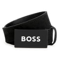 Boys Black Leather Belt - NorthBoys