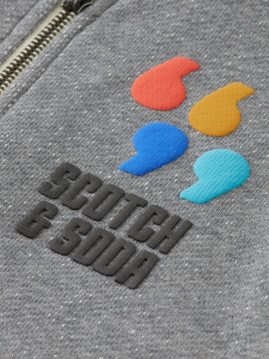 Boys Regular - Fit Zip - Through Artwork Hoodie - NorthBoys