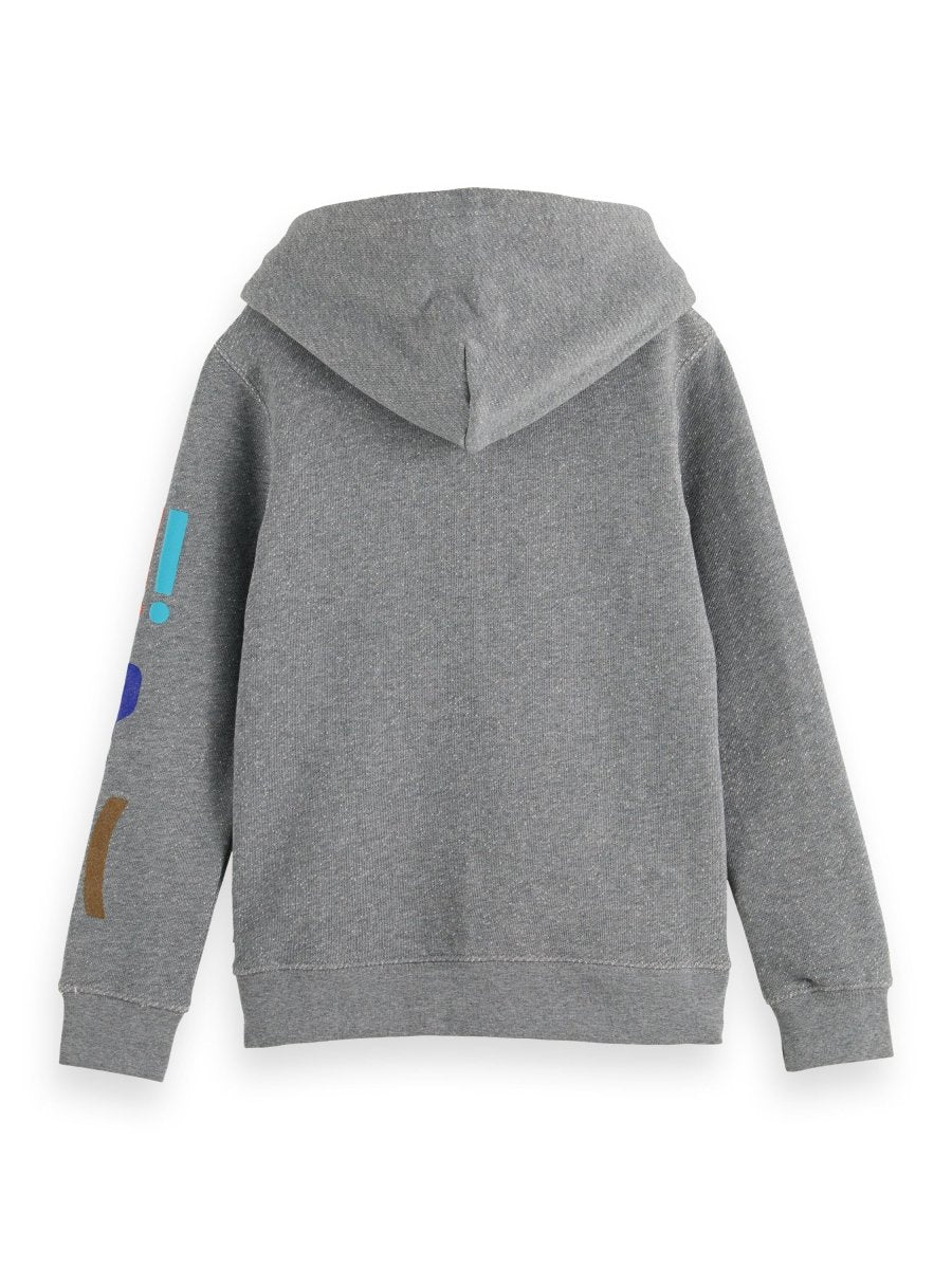 Boys Regular - Fit Zip - Through Artwork Hoodie - NorthBoys