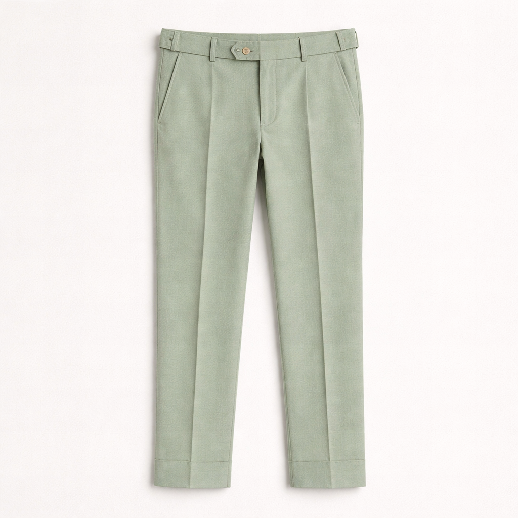 Tallia Boys Sage Green Linen Suit