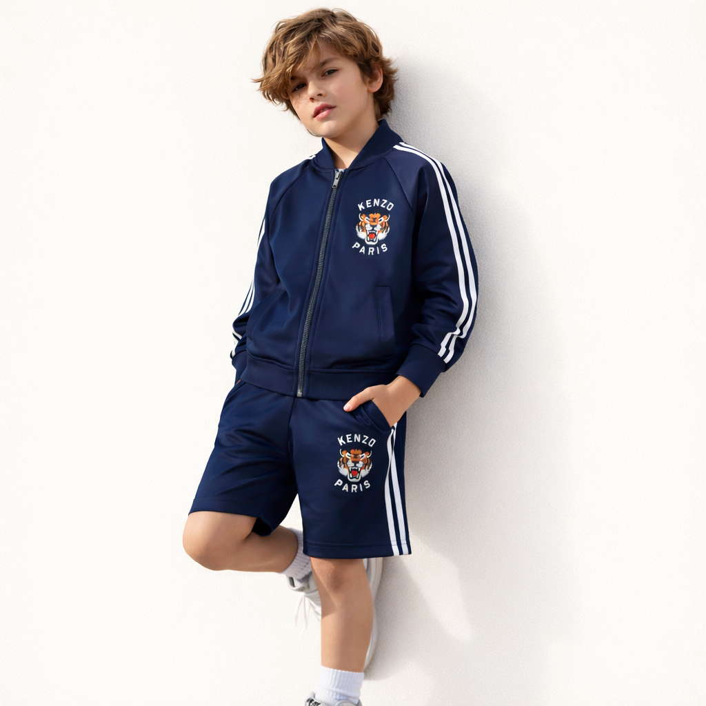 Kenzo Boys Full Zip Sweatshirt_ K61687