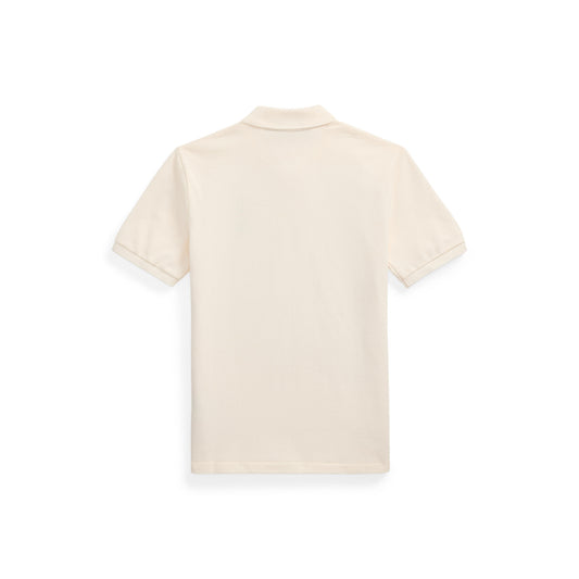 Back View Ralph Lauren Boys Basic Mesh Polo