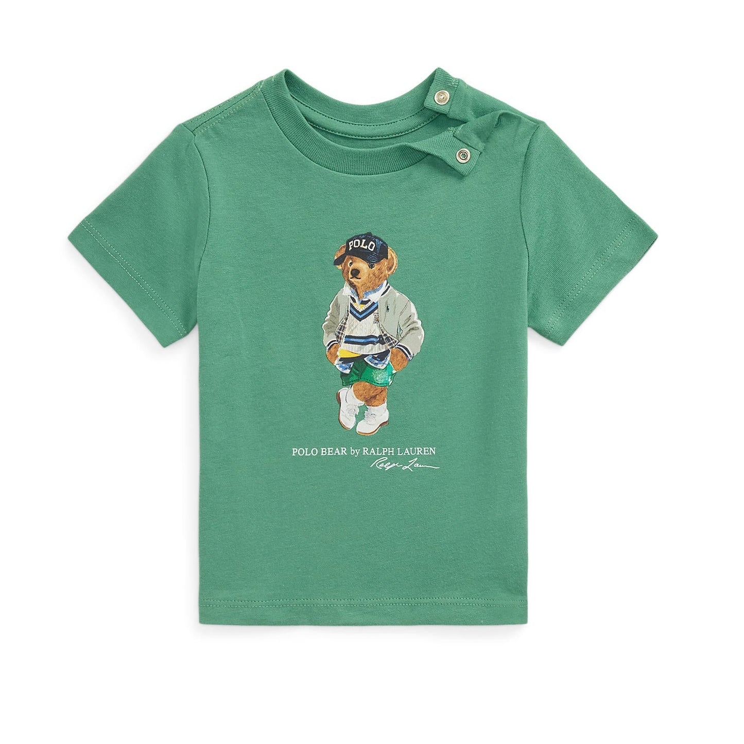 Front View Ralph Lauren Baby Boys Jersey T-Shirt 