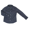 Emporio Armani Boys Navy Solid Dress Shirt_8N4C09 - NorthBoys