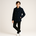 Emporio Armani Boys Wool Peacoat_ EB000492