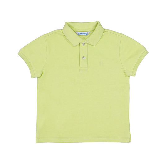Mayoral Mini Basic Yellow Short Sleeve Polo