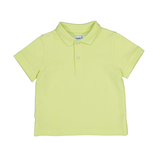 Mayoral Baby Basic Yellow Short Sleeve Polo