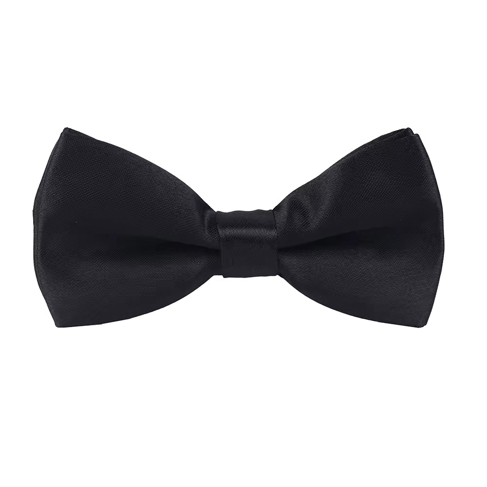 NorthBoys Boys Solid Bow Tie_ AB26-Aa