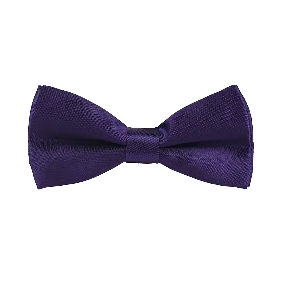 NorthBoys Boys Solid Bow Tie_ AB26-Aa