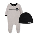Hugo Boss Baby Boys Footie & Hat Set _ J52487 - NorthBoys