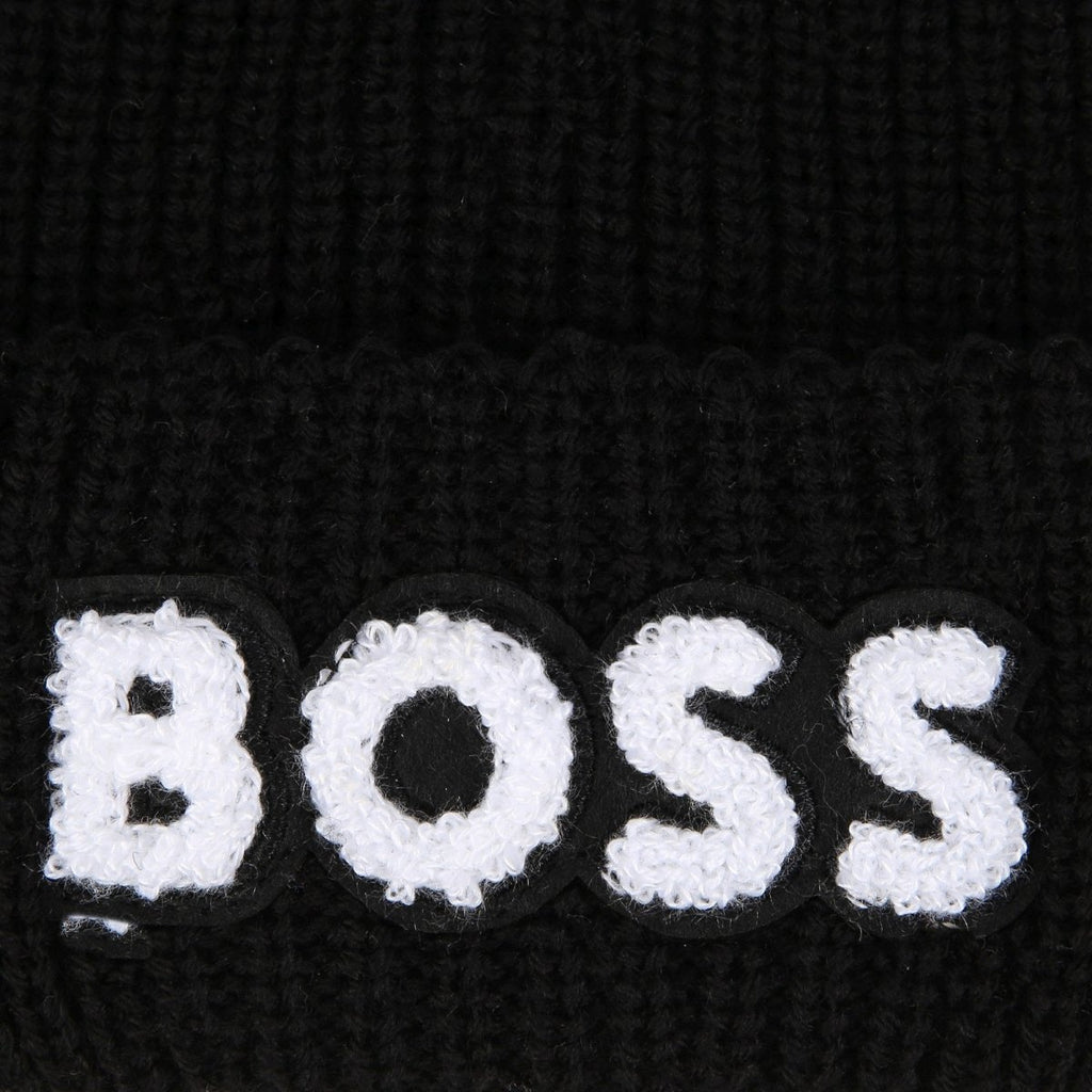 Hugo Boss Boys Black Hat_J21284 - 09B - NorthBoys
