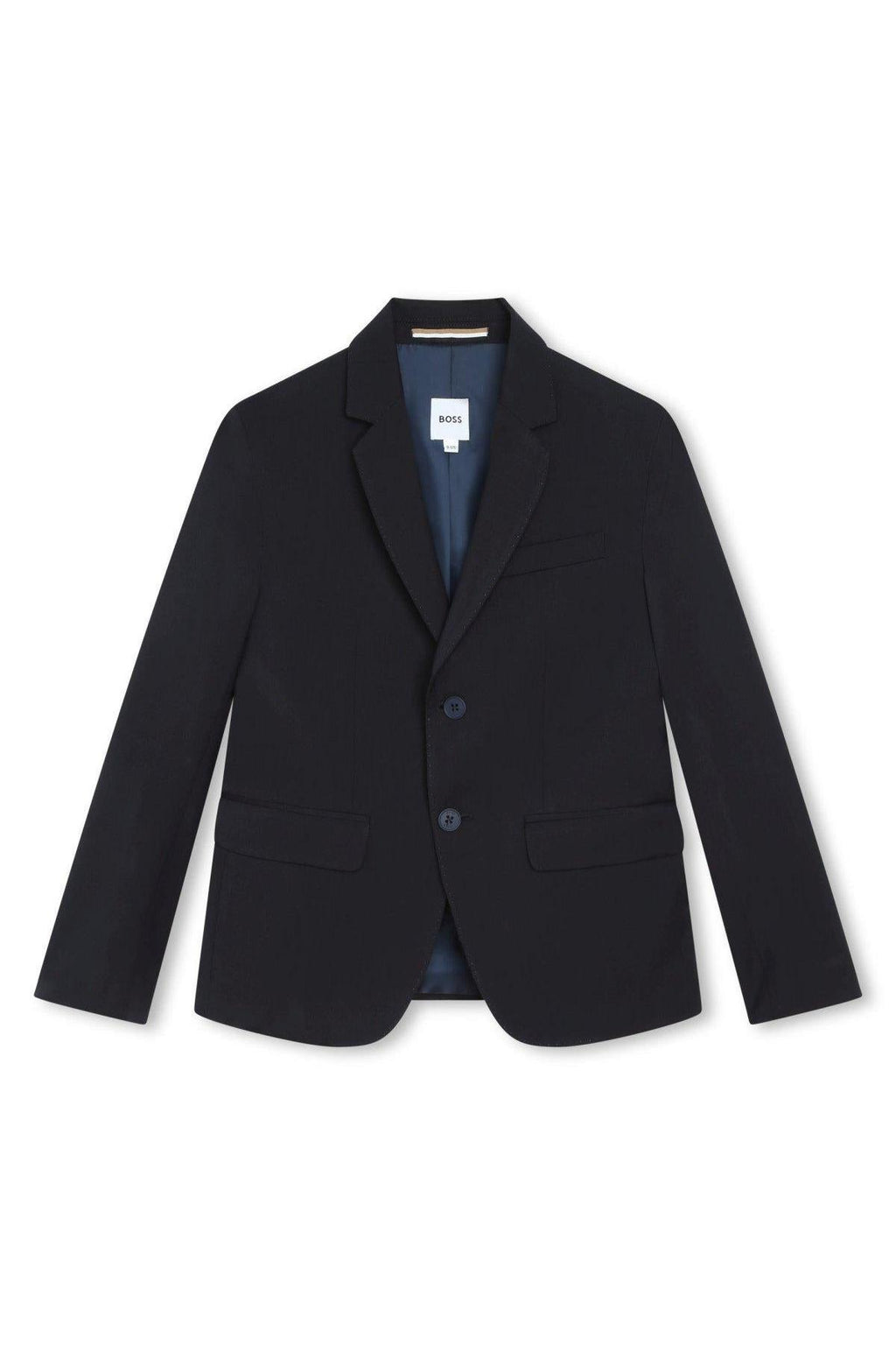 Hugo Boss Boys Classic Navy Wool Suit-NorthBoys