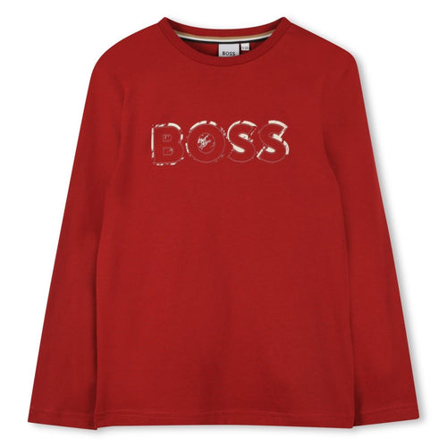 Hugo Boss Boys Long Sleeve T-Shirt_ J52380 - NorthBoys