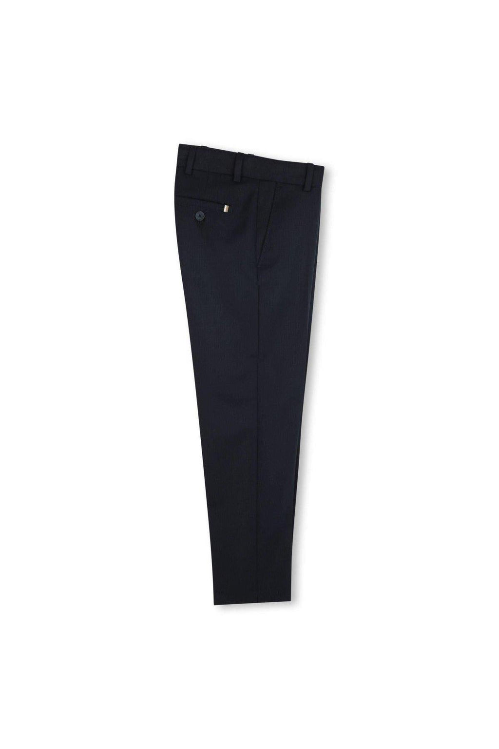 Hugo Boss Boys Slim Fit Navy Suit_ J52067/J51982-NorthBoys