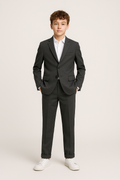 Hugo Boss Boys Slim Grey Suit_ J52383/J52302-NorthBoys