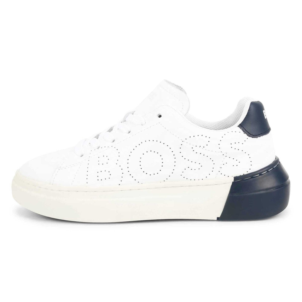 Hugo Boss Boys White Sneakers_J29357 - 10P - NorthBoys