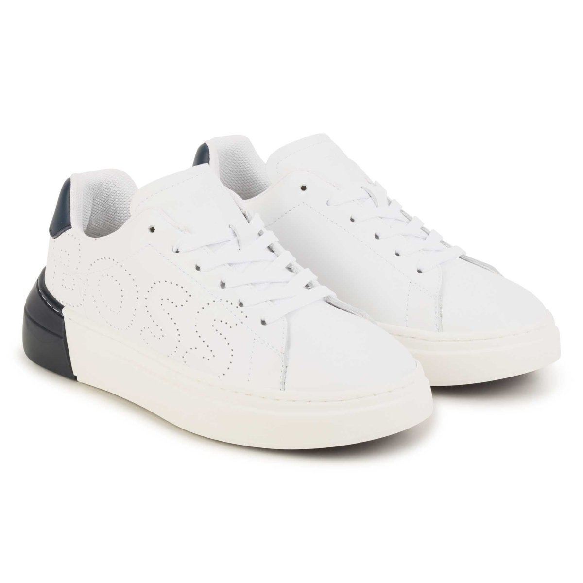 Hugo Boss Boys White Sneakers_J29357 - 10P - NorthBoys