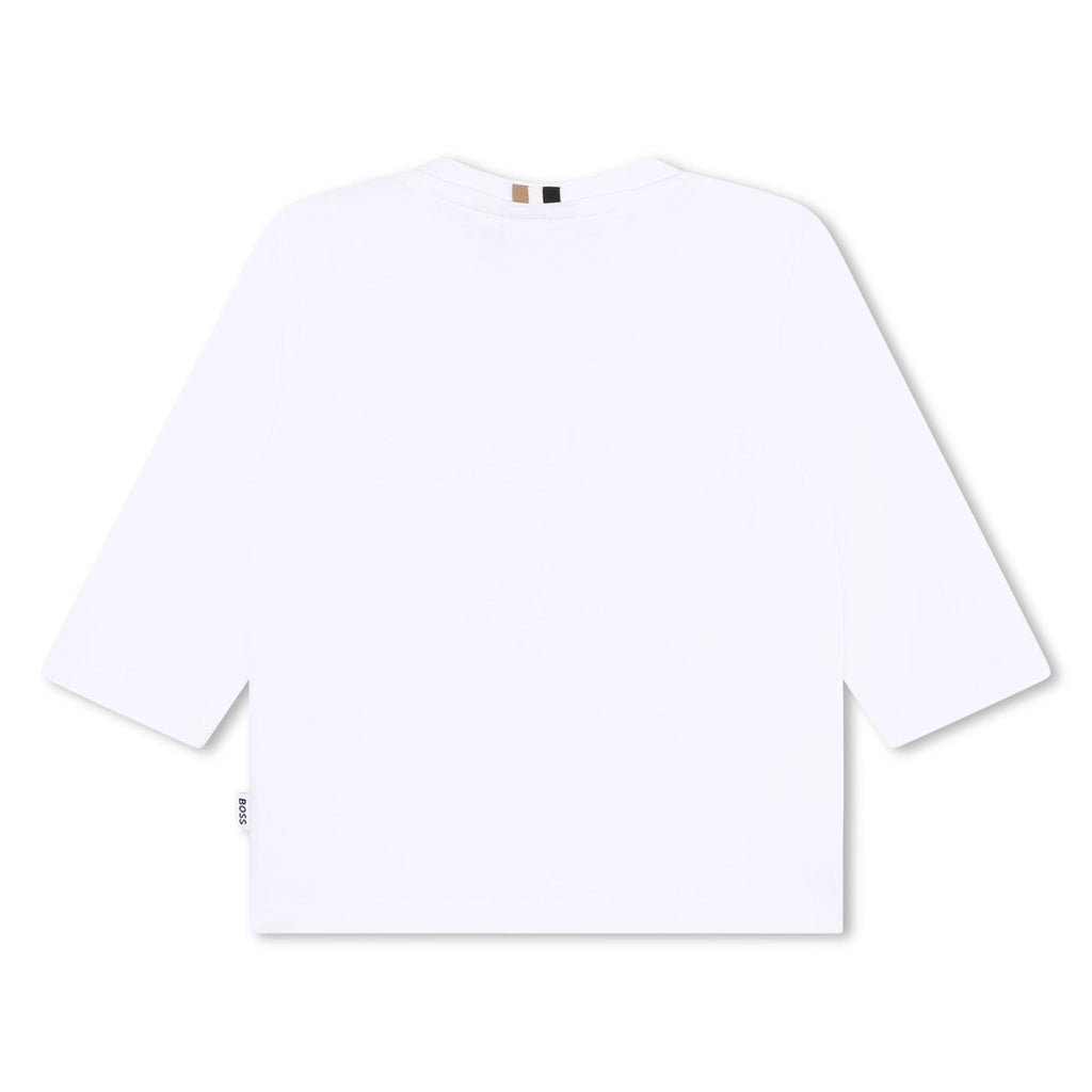 Hugo Boss Toddler White T-Shirt_J05A24 - 10P - NorthBoys