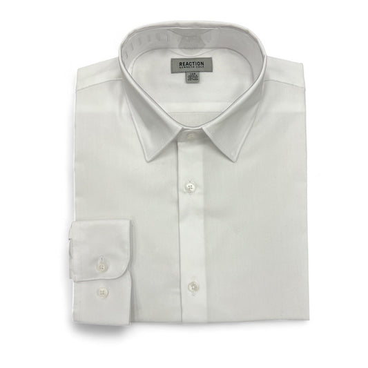 Kenneth Cole Boys Reaction White Dress Shirt