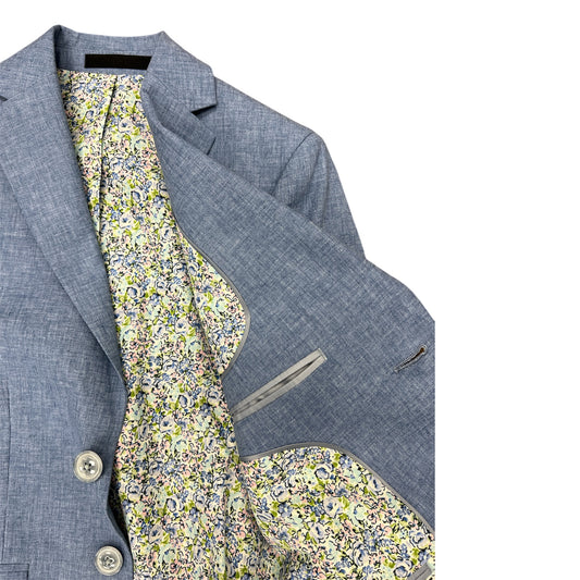 Tallia Boys Blue Linen Suit_ TZ0001/7Y0001