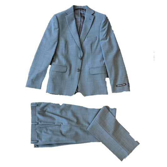 Michael Kors Boys Husky Wool Suit