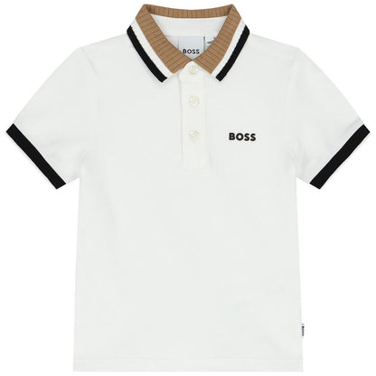 Hugo Boss Toddler Polo S/S Shirt_ J05A35-10P