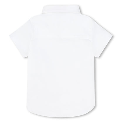 Hugo Boss Toddler White Dress Shirt_ J50587-10P