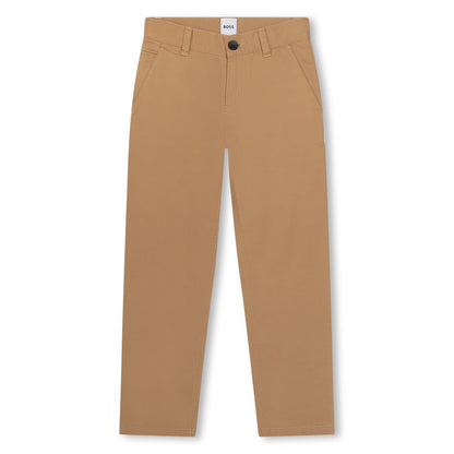 Hugo Boss Boys Slim Fit Twill Chino Pants _ J50673