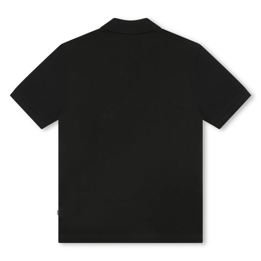 Hugo Boss Boys Black Polo