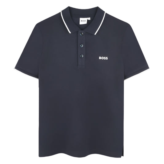 Hugo Boss Boys Basic Short Sleeve Polo_ J51621