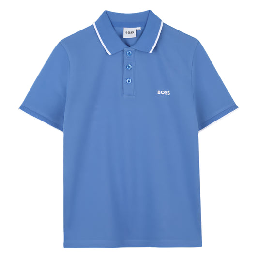 Hugo Boss Boys Persion Blue Polo