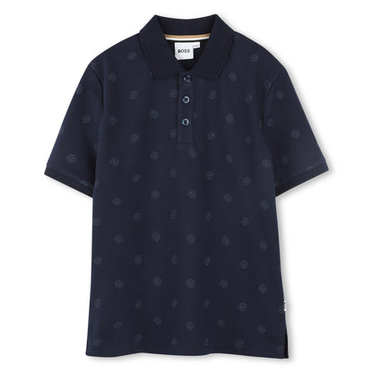 Hugo Boss Boys Printed Polo_ J52019-849