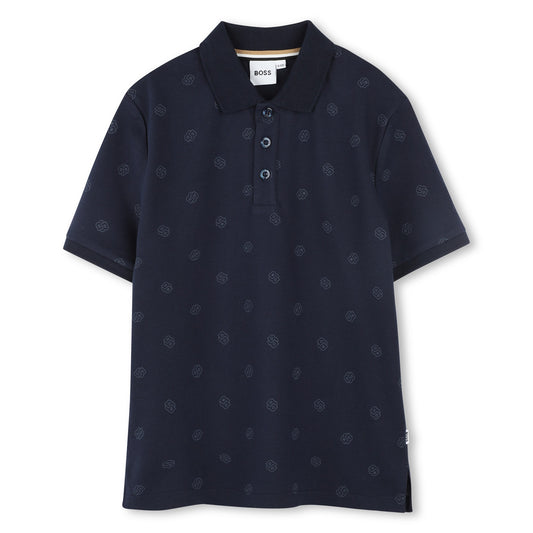 Hugo Boss Boys Printed Polo_ J52019-849