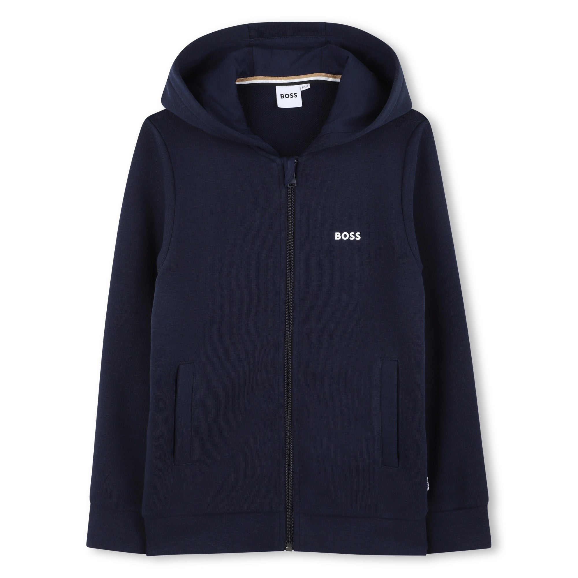 Hugo Boss Boys Zip Up Hoodie_ J52321