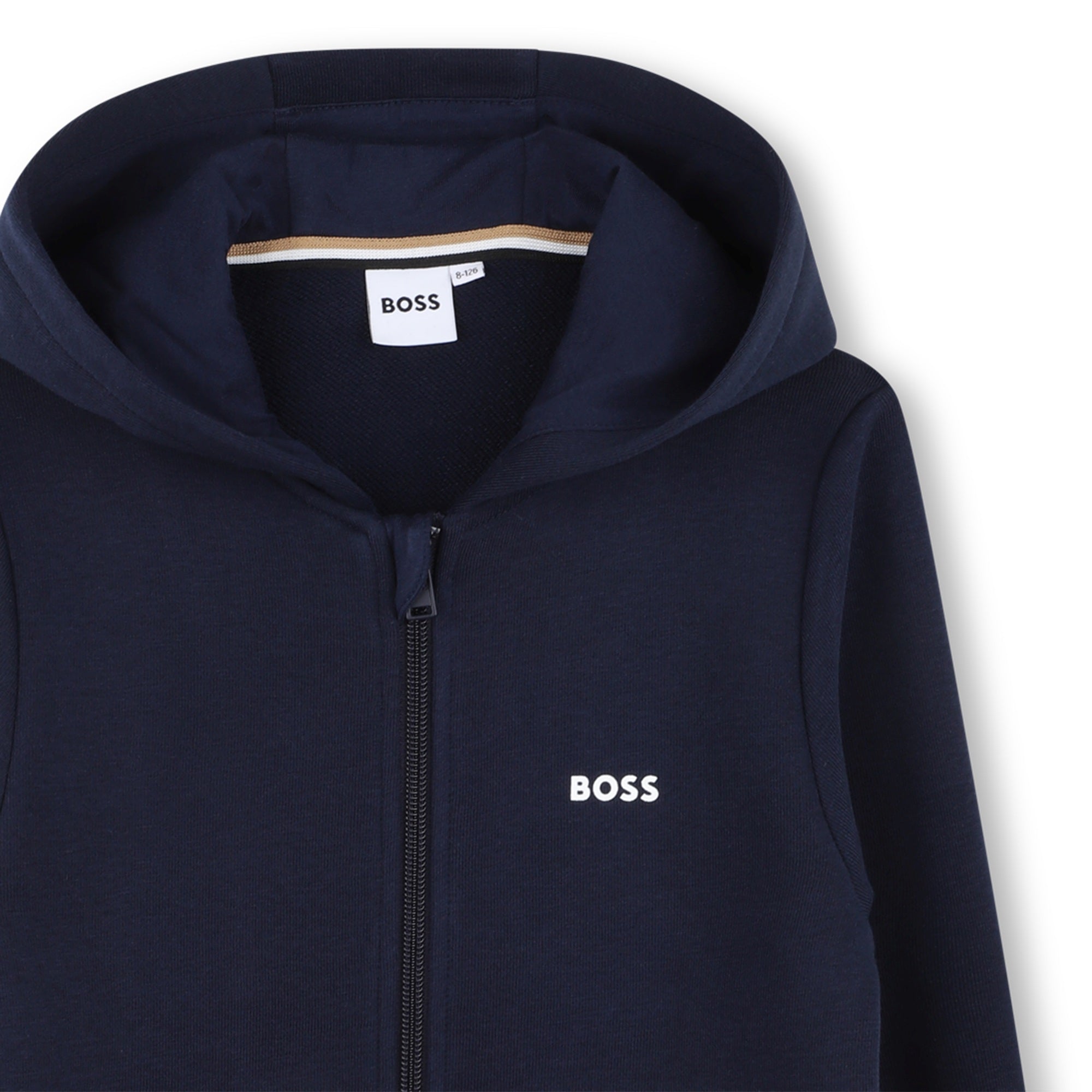 Hugo Boss Boys Zip Up Hoodie_ J52321