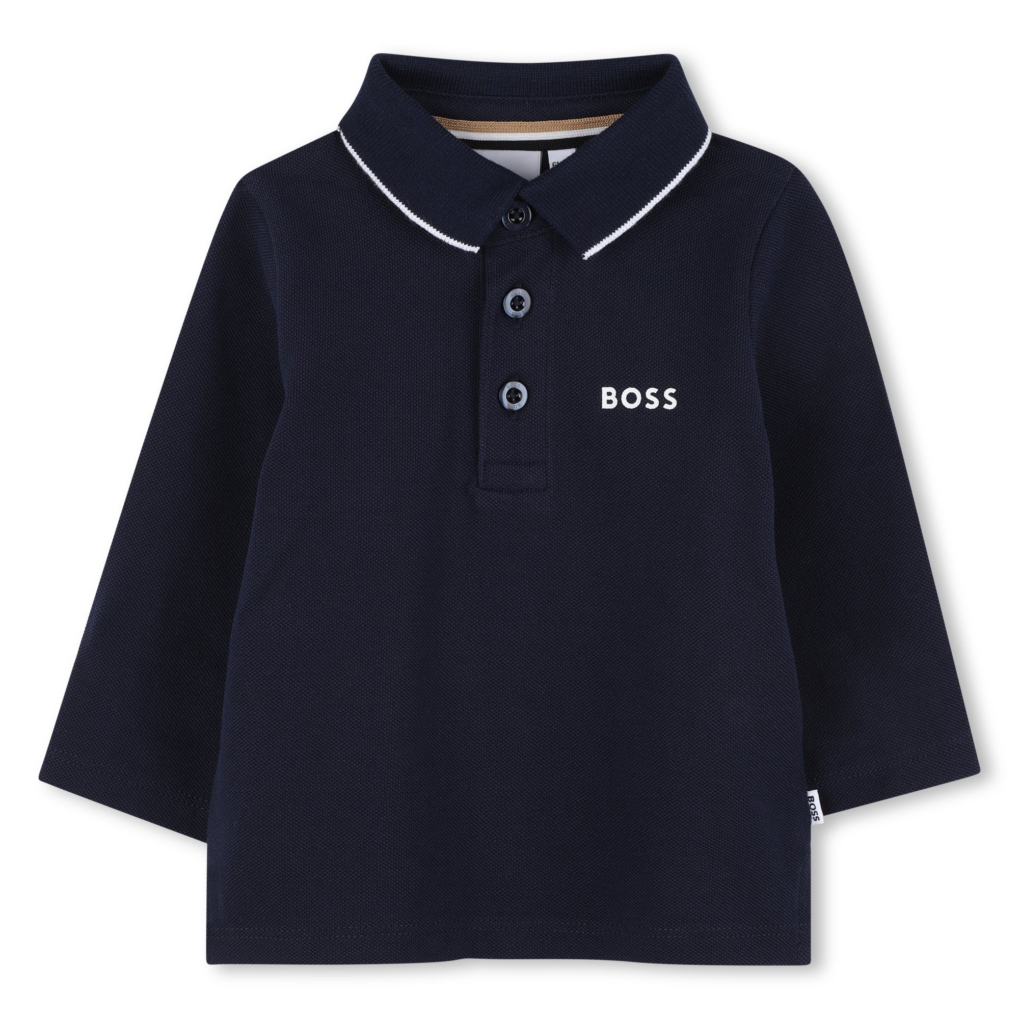 Hugo Boss Toddler Long Sleeve Polo_ J52449