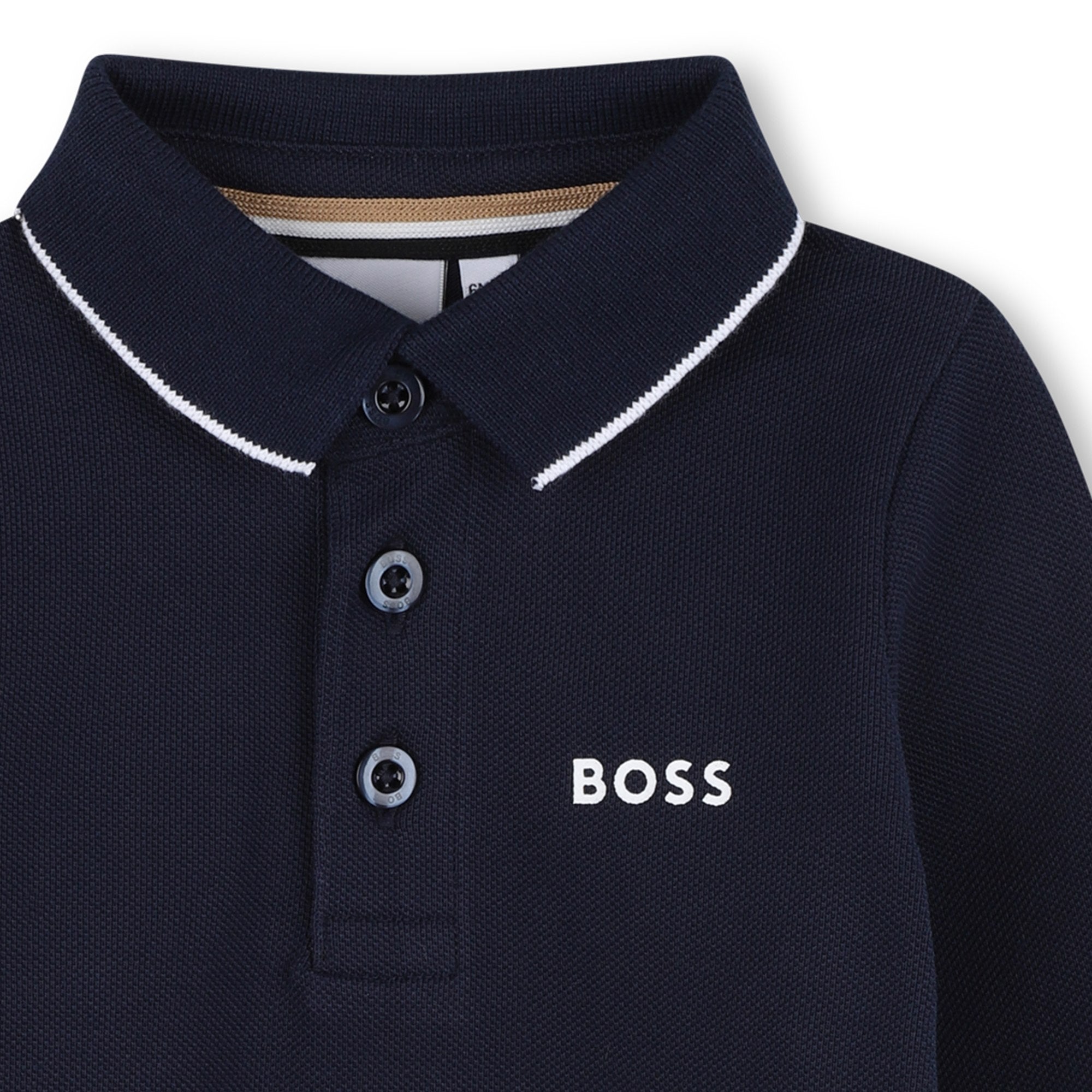 Hugo Boss Toddler Long Sleeve Polo_ J52449