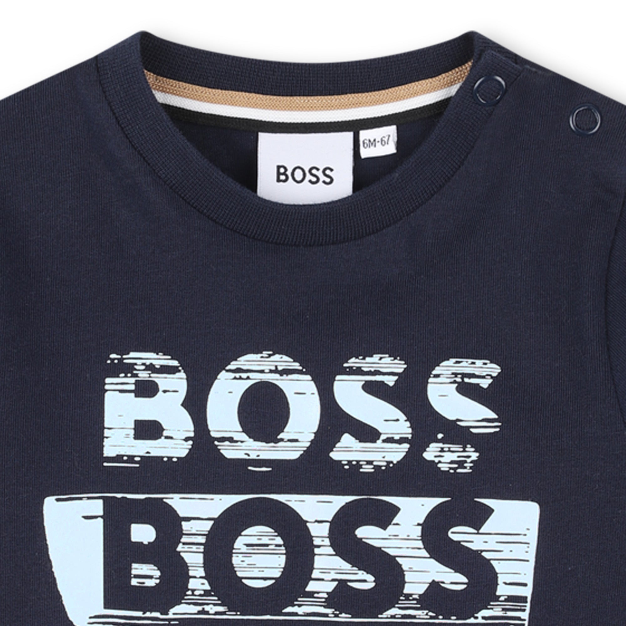 Hugo Boss Toddler Triple Logo Tee_ J52463
