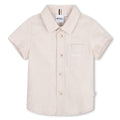 Hugo Boss Baby Linen Shirt_ J52843