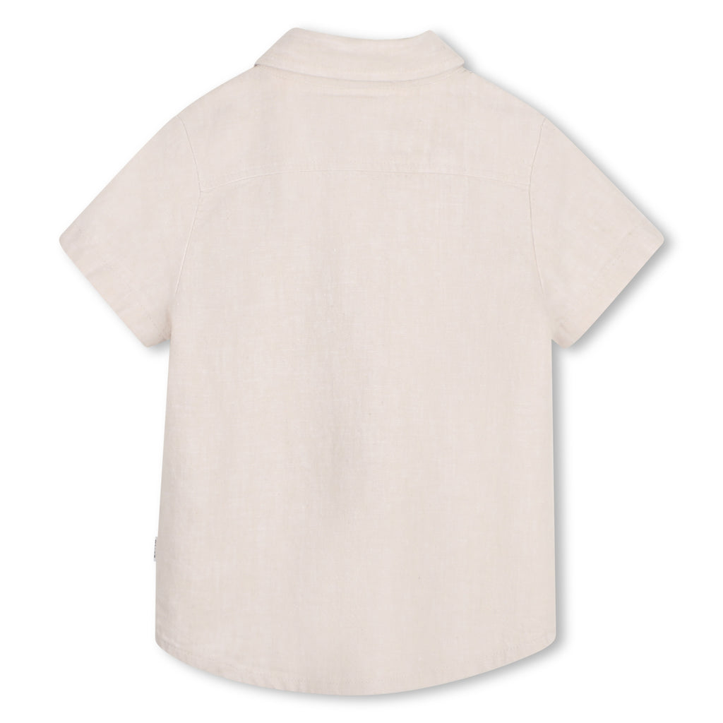 Hugo Boss Baby Linen Shirt_ J52843