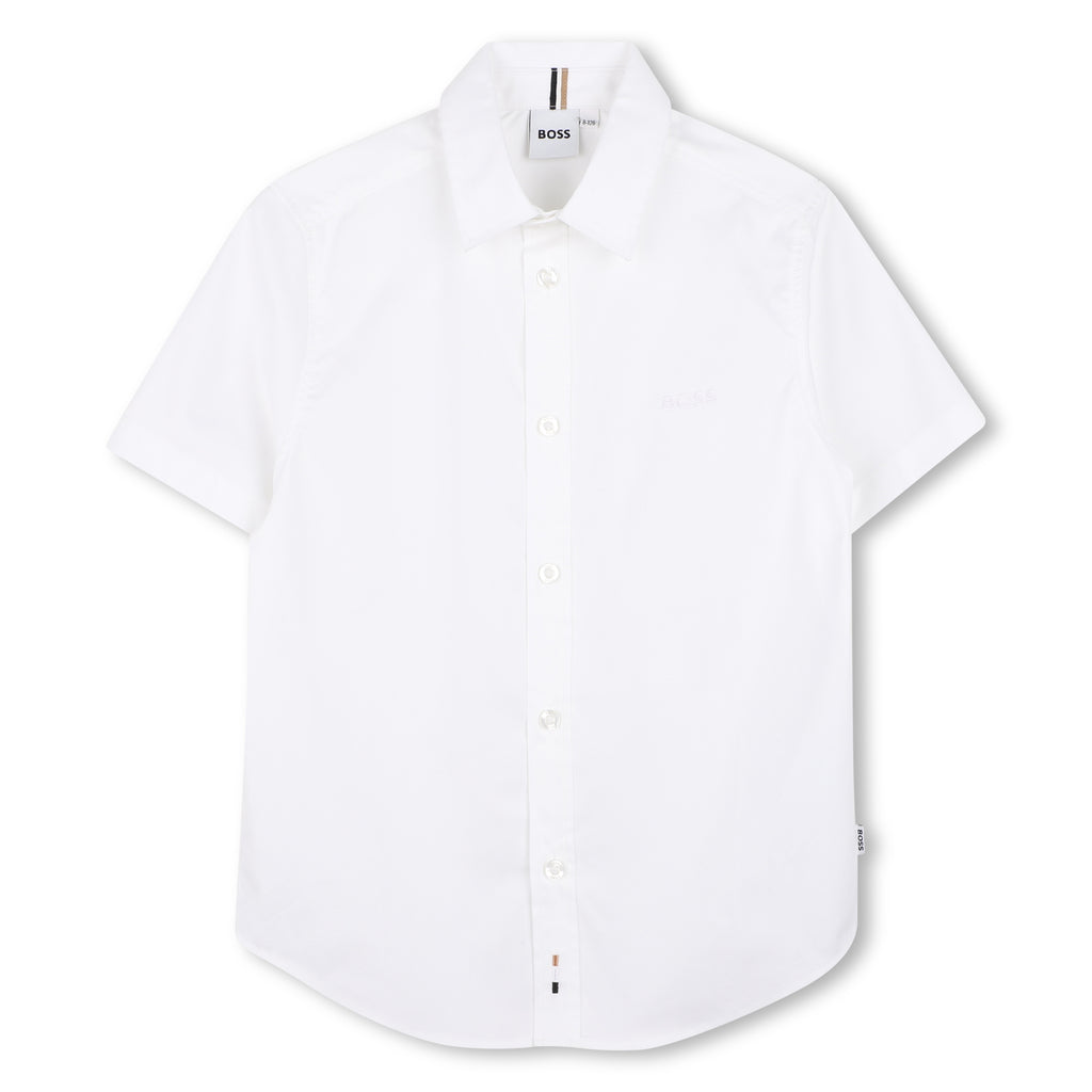 Hugo Boss Boys Oxford Shirt_ J53160