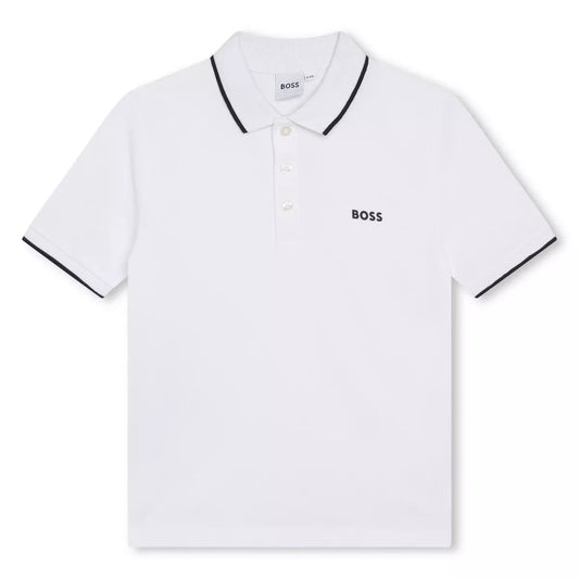 Hugo Boss Boys Basic Short Sleeve Polo_ J51621