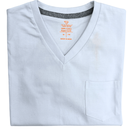 Leo & Zachary Boys White T-Shirt_TCN - W - NorthBoys