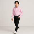 Marchello Boys Twill Pink Dress Shirt_ 50031
