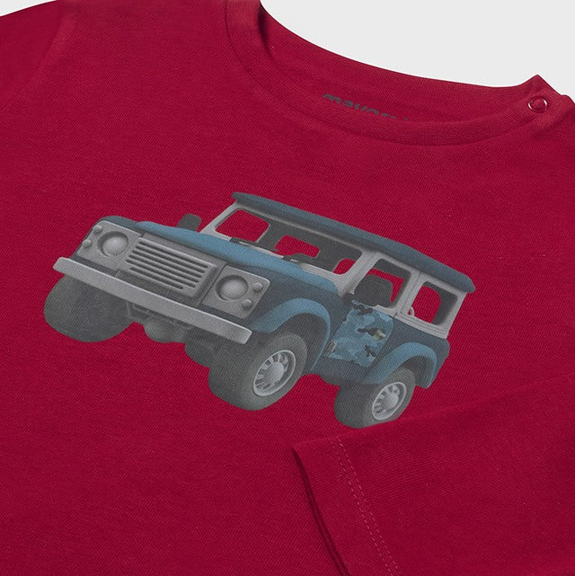 Mayoral Baby Boys Long Sleeve Cars Shirt_ 2066