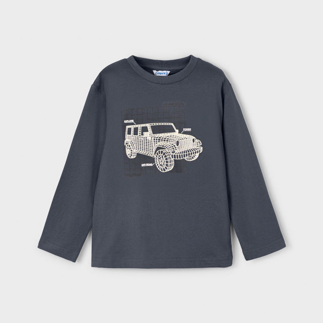 Mayoral Boys Glow In The Dark T-Shirt_ 4088