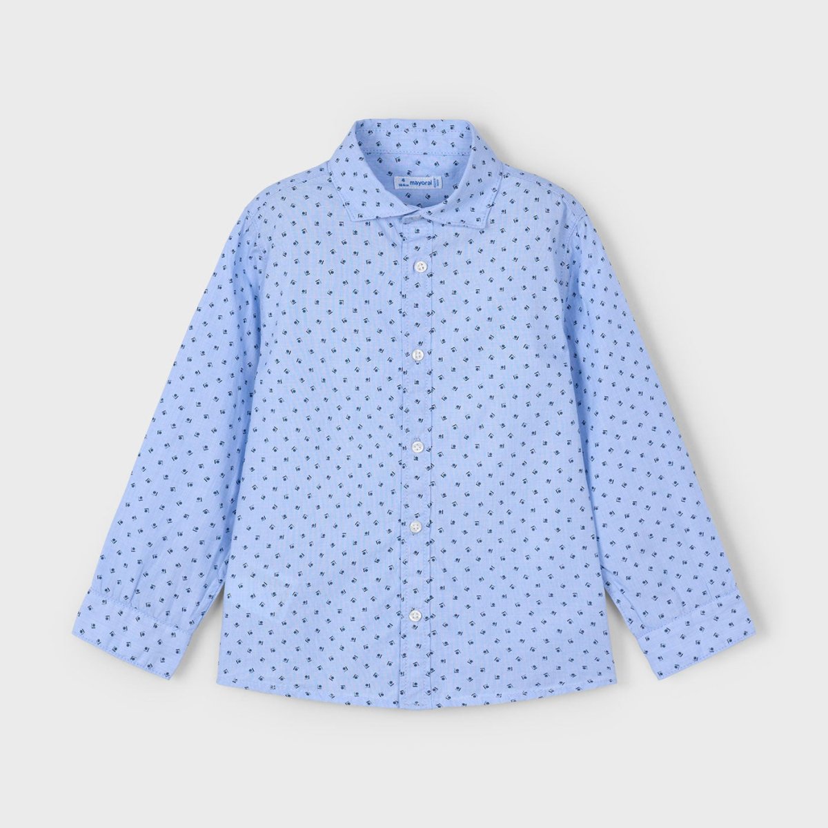 Mayoral Mini Boys Long Sleeve Shirt_ 4129 - NorthBoys